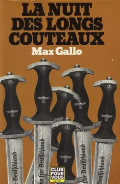 Max Gallo La nuit des longs couteaux обложка книги