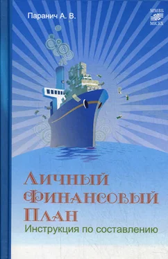 Андрей Паранич Личный финансовый план: инструкция по составлению обложка книги