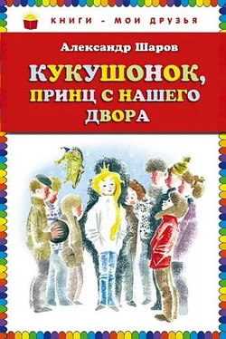 Александр Шаров Кукушонок, принц с нашего двора обложка книги