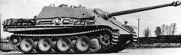 Одна из первых серийных Ягдпантер выпущенная заводом MIAG в январе 1944 - фото 59