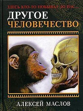 Алексей Маслов Другое человечество. Здесь кто-то побывал до нас... обложка книги