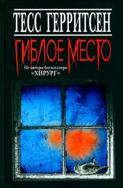 Тесс Герритсен Гиблое место обложка книги