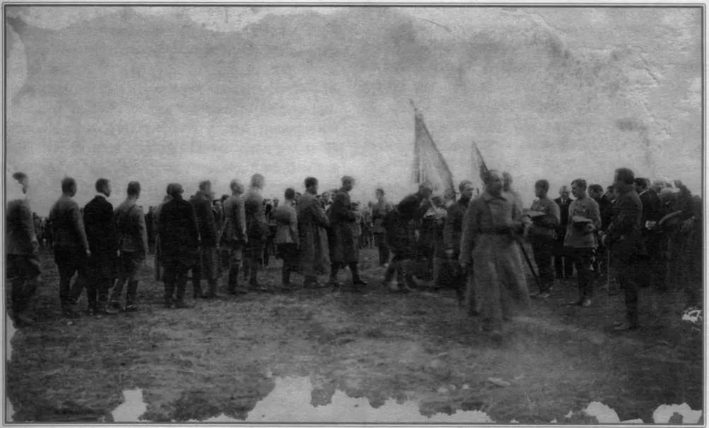 Присяга особового складу Дієвої армй УНР у КамянціПодільському у вересні 1919 - фото 45