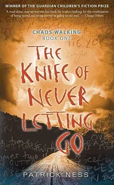 Patrick Ness The Knife of Never Letting Go обложка книги