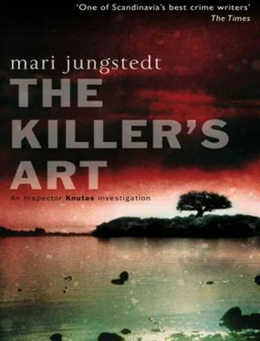 Mari Jungstedt The killer's art обложка книги