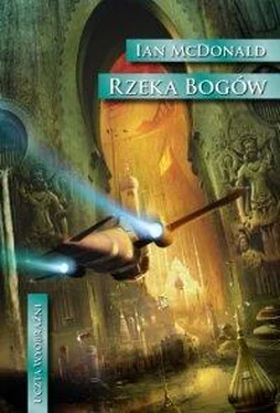 Ian Mcdonald Rzeka bogów обложка книги