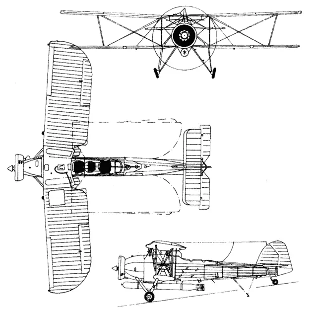 Торпедоносец Fairey Swordfish II Моторы 1 x Пегасус 30 750 ЛС Размеры - фото 39