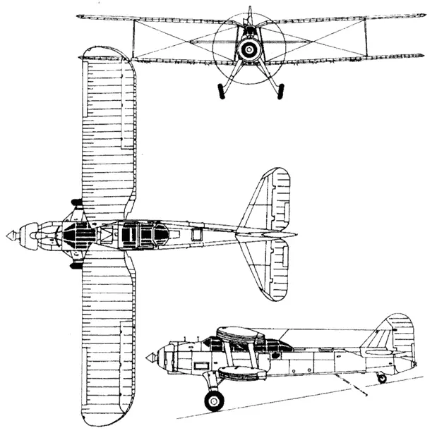 Торпедоносец Fairey Albacore I Моторы 1 x Бристоль Таурус II 1065 ЛС - фото 40