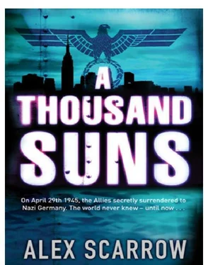 Alex Scarrow A thousand suns обложка книги