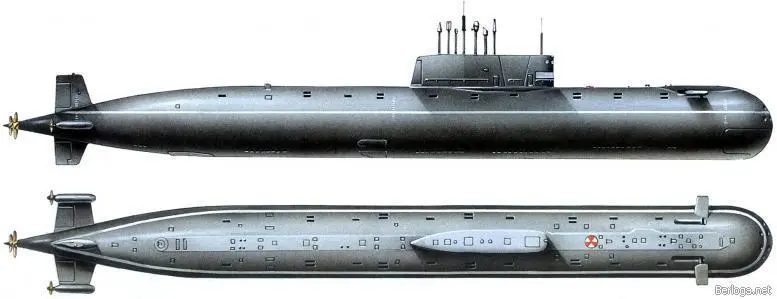 пр685большая атомная подводная лодка К278 Комсомолец шифр Плавник Другим - фото 35