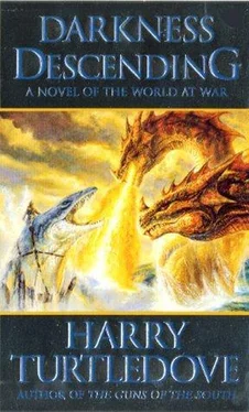 Harry Turtledove Darkness Descending обложка книги