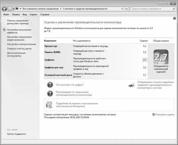 Рис 16Оценка производительности Windows Стоит отметить что индекс - фото 6