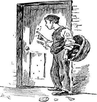 The grocers boy was actually picking off the paint on the side door which had - фото 14