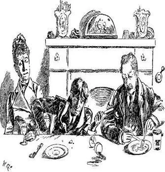 Mr BurwinFosselton at supper and bring my Irving makeup Gowing and - фото 24