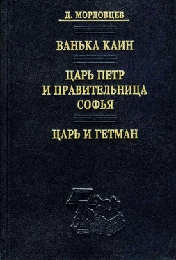 Даниил Мордовцев Царь Петр и правительница Софья обложка книги