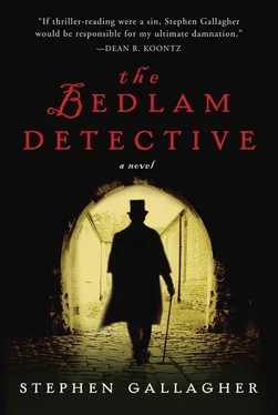 Stephen Gallagher The Bedlam Detective обложка книги