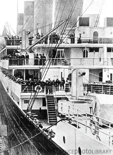FOUR DECKS OF OLYMPIC SISTER SHIP OF TITANIC Unpleasant as this incident was - фото 3