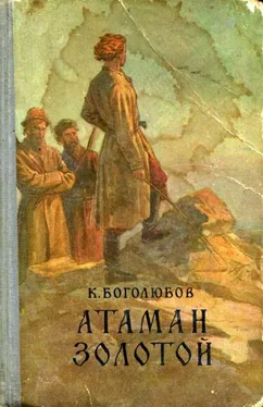 Константин Боголюбов Атаман Золотой обложка книги