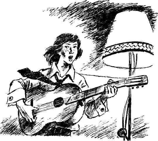 Женька перебросив гитару Боре Байбаре ударился в такой огневой пляс что - фото 25