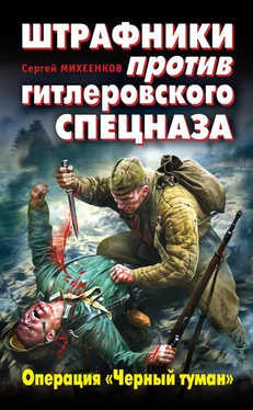 Сергей Михеенков Штрафники против гитлеровского спецназа. Операция «Черный туман» обложка книги