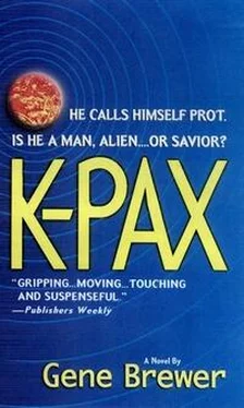 Gene Brewer K-PAX обложка книги
