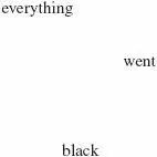 40 Black I drifted in a sea of black a thick sluggish current that neither - фото 1