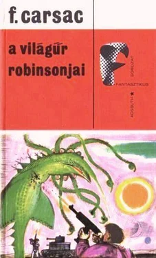 Francis Carsac A világűr Robinsonjai обложка книги