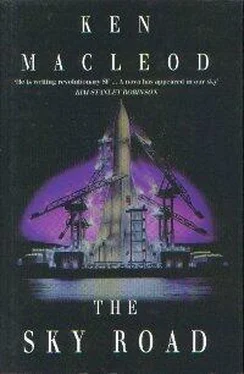 Ken Macleod The Sky Road обложка книги