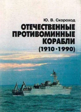 Юрий Скороход Отечественные противоминные корабли (1910-1990) обложка книги