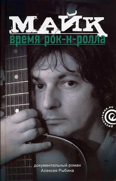 Алексей Рыбин Майк: Время рок-н-ролла обложка книги