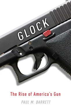 Paul Barrett Glock: The Rise of America's Gun обложка книги