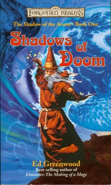 Ed Greenwood Shadows of Doom обложка книги