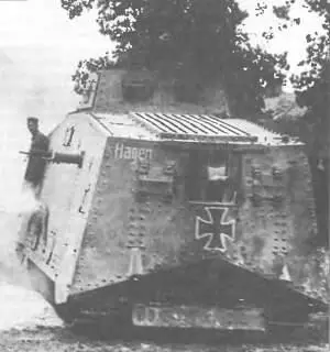 Рис 115 Германский танк A7V Франция июнь 1918 г Машинам этого типа - фото 15
