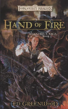 Ed Greenwood Hand of Fire обложка книги