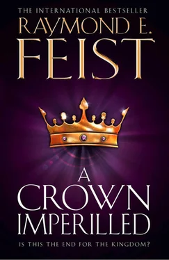Raymond Feist A Crown Imperilled обложка книги
