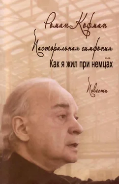 Роман Кофман Пасторальная симфония, или как я жил при немцах обложка книги