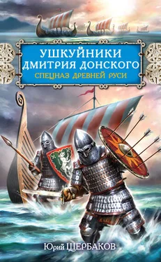 Юрий Щербаков Ушкуйники Дмитрия Донского. Спецназ Древней Руси обложка книги