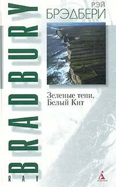 Рэй Брэдбери Зеленые тени, Белый Кит обложка книги