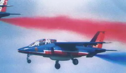 Пилотажная группа французских ВВС Patrouille de France на самолетах - фото 113