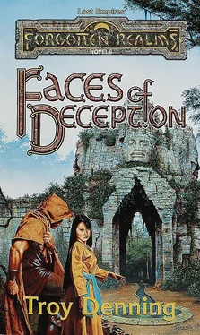 Troy Denning Faces of Deception обложка книги