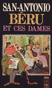 Frédéric Dard Béru et ces dames обложка книги