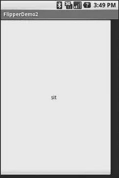 Figure 1011 The Flipper2 application showing an animated transition The - фото 43