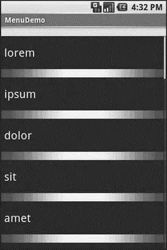 Figure 114 The same application made ugly You can trigger the context menu - фото 47