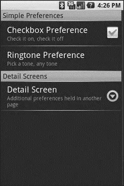 Figure 174 The Structured projects preference UI showing categories and a - фото 59
