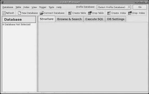 Figure 201 The SQLite Manager Firefox extension You can find other client - фото 69