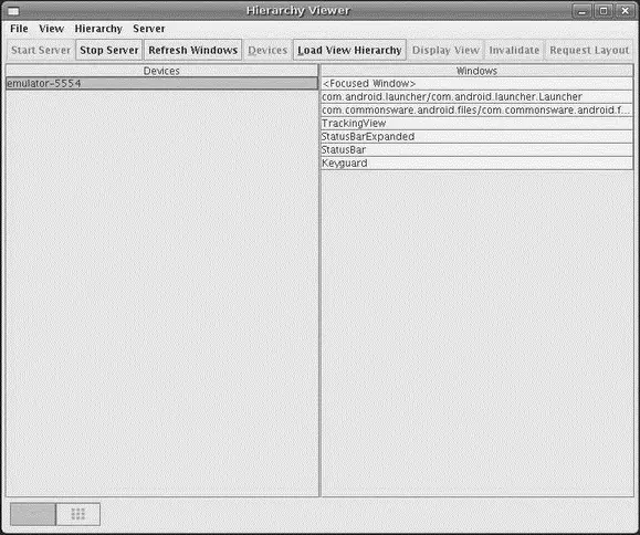 Figure 373 Hierarchy Viewer list of available windows Note how there are - фото 96