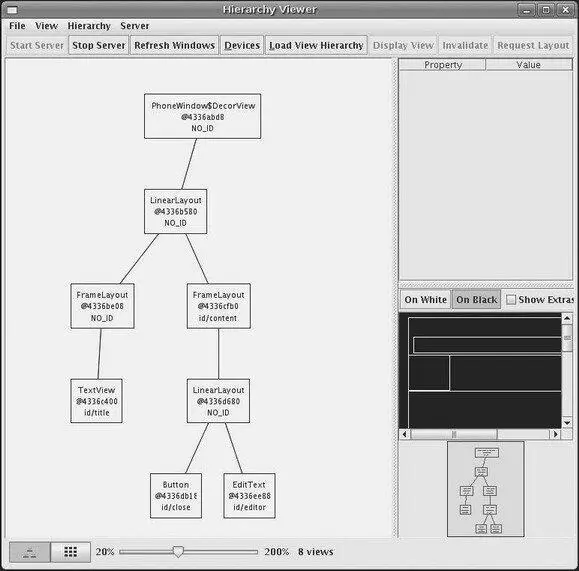 Figure 374 Hierarchy Viewer Layout View The main area of the Layout View - фото 97