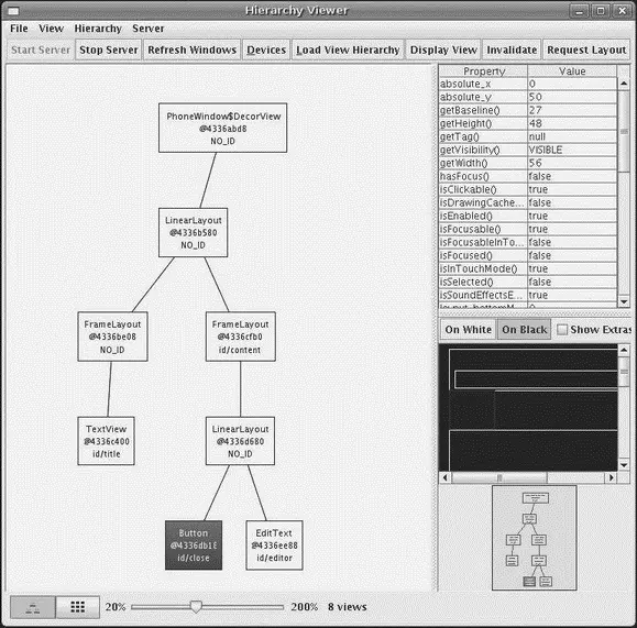 Figure 375 Hierarchy Viewer View properties Now in the upperright region - фото 98