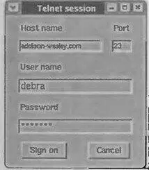 Рис 123 Имитация telnetклиента Листинг 122 Имитация telnetклиента - фото 3