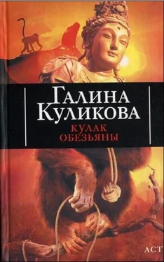 Галина Куликова Кулак обезьяны обложка книги